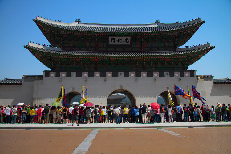 Main Entrance in Gyeongbokgung Palace
