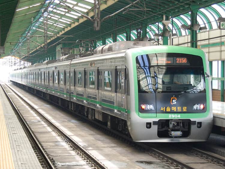 Seoul Metro Train