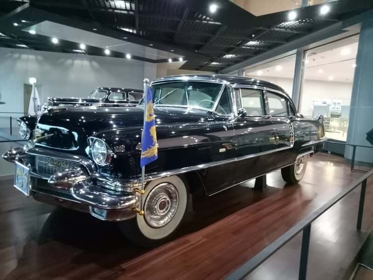Traditional Car Display at War Memorial of Korea