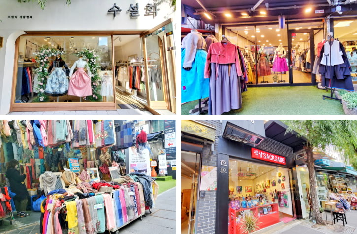 Boutique Shops in Insadong