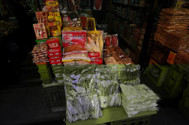Dry Foods Shop in Namdaemun Market