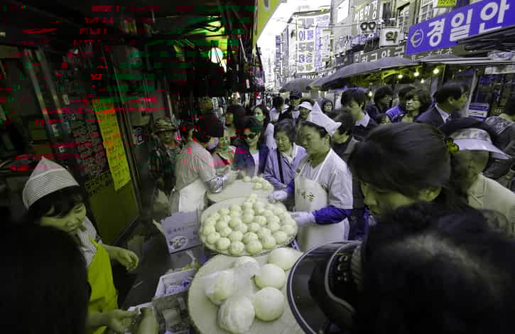 Street Foods in Namdaemun Market