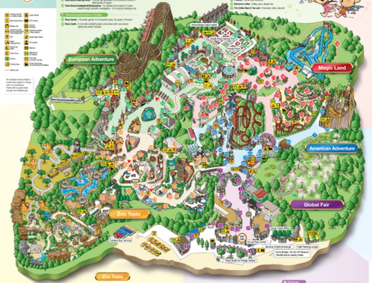 Everland Map