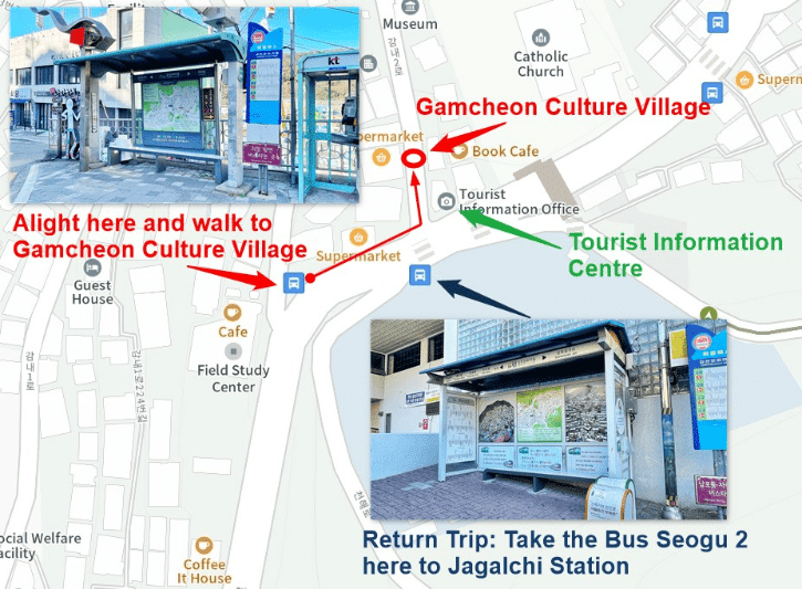 Step 2 to Gamcheon Culture Village