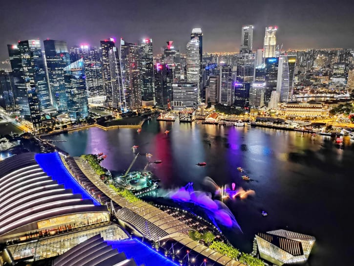 Marina Bay Sands SkyPark - Observation Deck at Marina Bay Sands