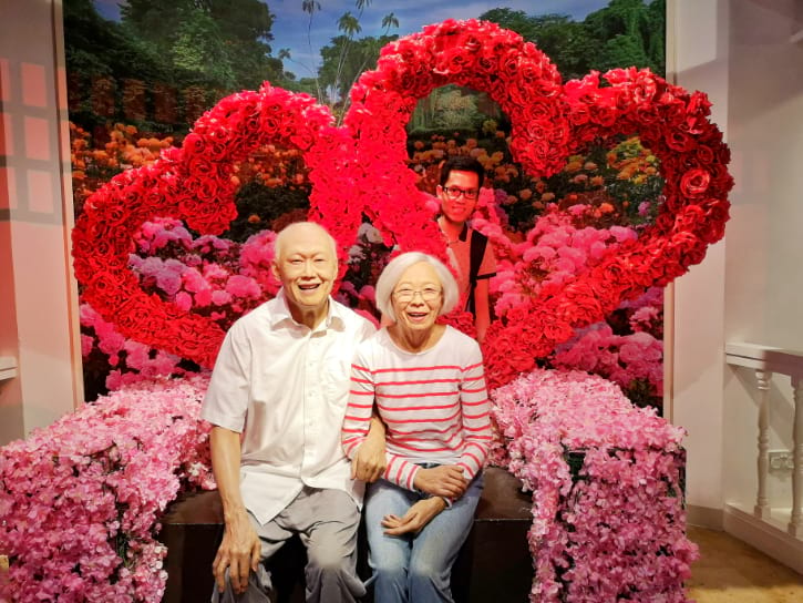 Lee Kuan Yew Wax Statues