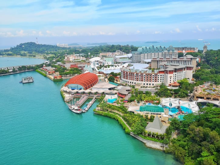 Singapore Cable Car View 2