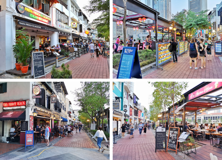 Pubs at Boat Quay