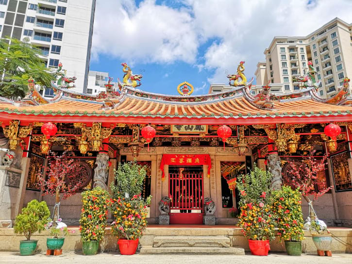 Hong San See Temple Exterior