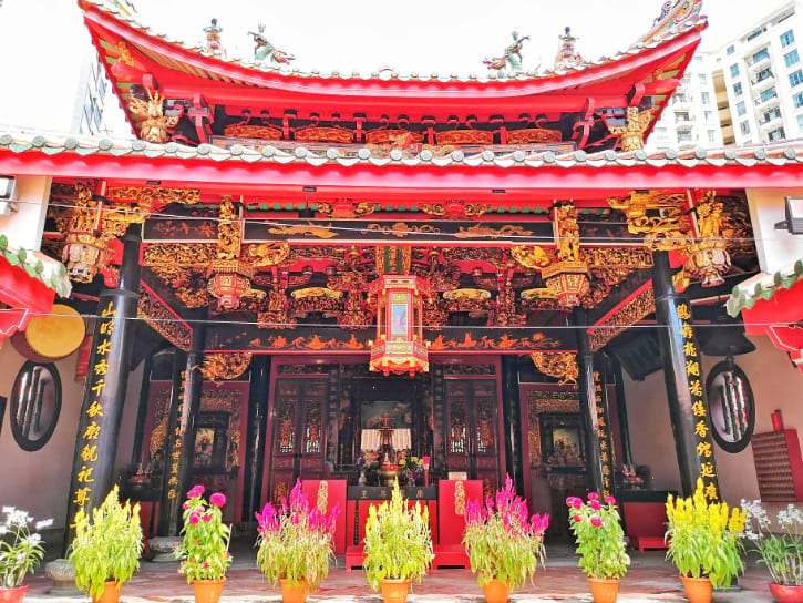 Hong San See Temple Interior