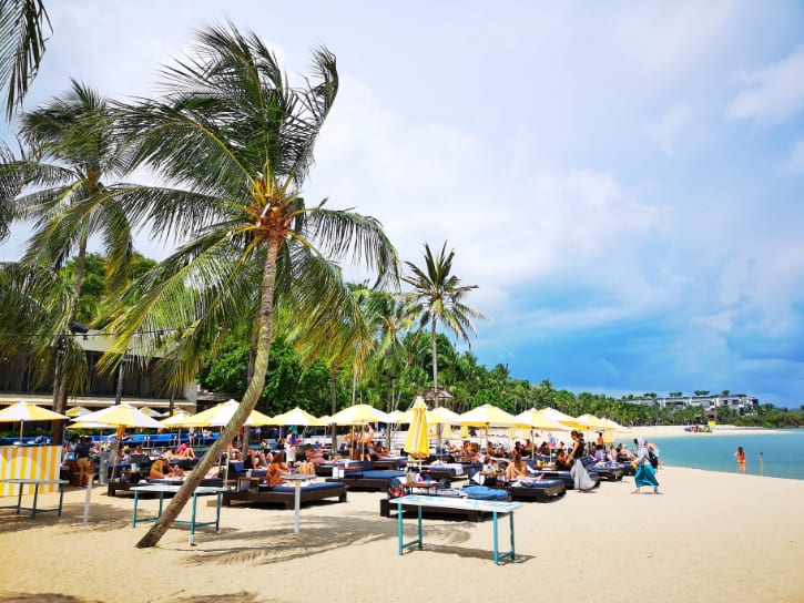 Escape to the serene and secluded Tanjong Beach in Sentosa