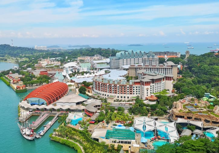 places to visit in sentosa island singapore