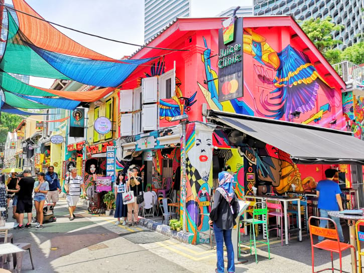 Cafes and Bars at Haji Lane