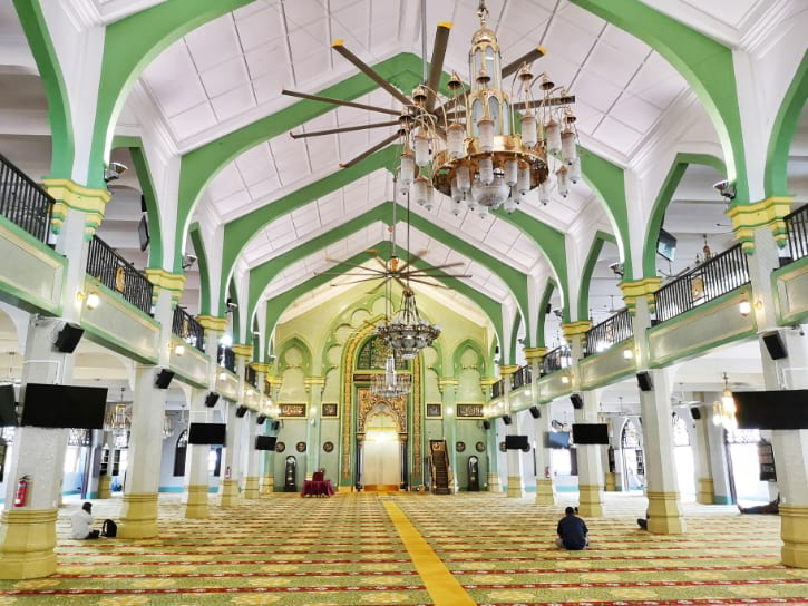 Sultan Mosque Prayer Hall