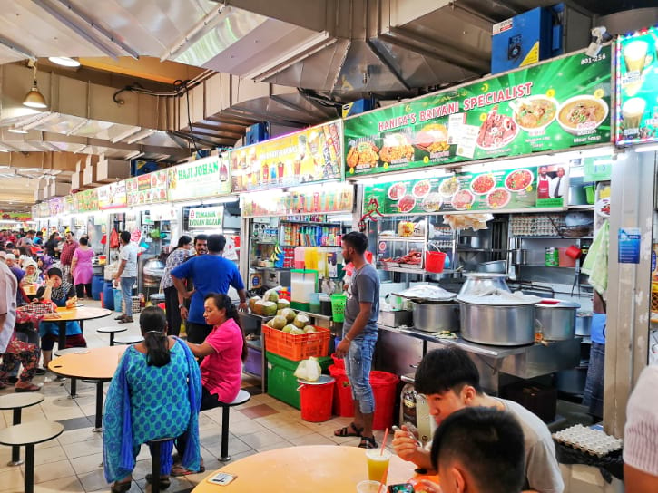 Tekka Centre Food Stalls