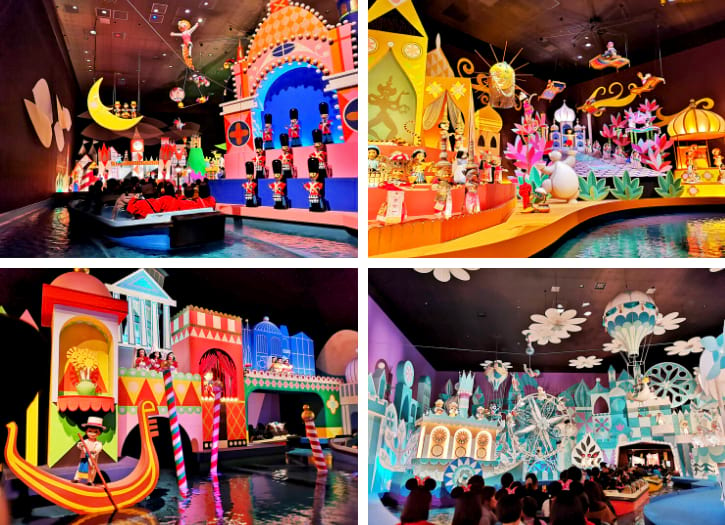 "it's a small world" boat tour