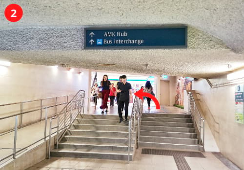 Walkway to Bus Interchange