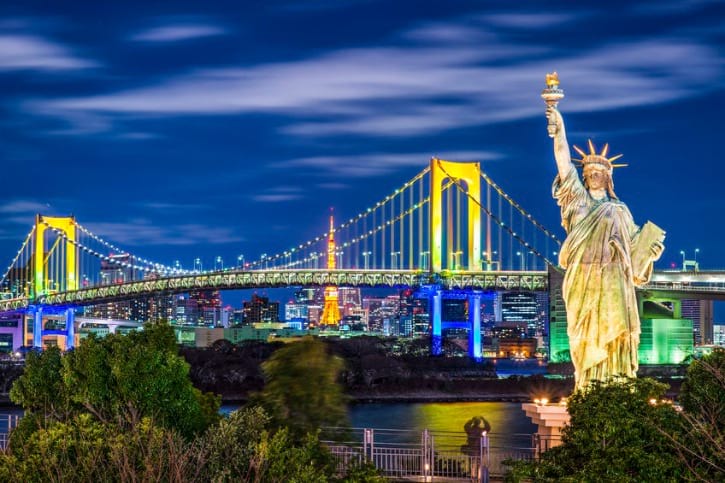 Odaiba in Tokyo