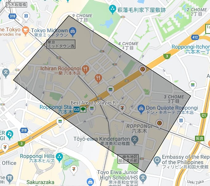 Roppongi Map