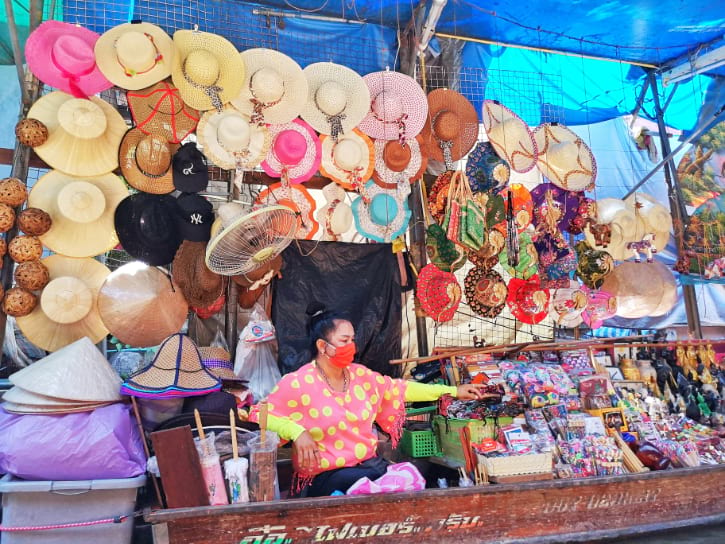 Conical Hats Display