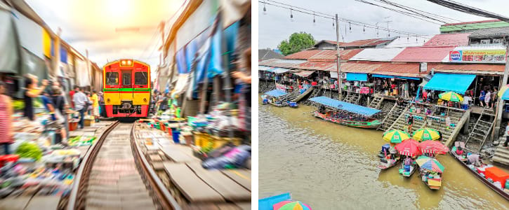 damnoen saduak floating market day trip