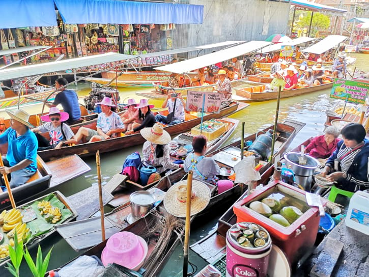 Damnoen Saduak Floating Market Overview