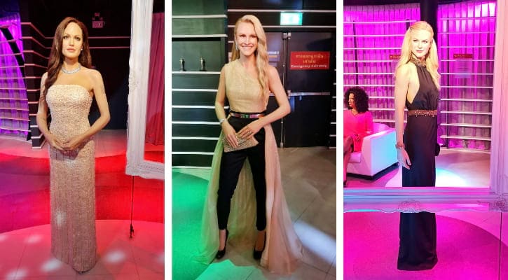 Angelina Jolie, Julia Roberts' and Nicole Kidman Wax Figures