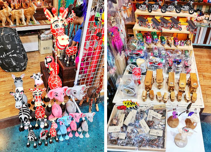 Thai Magnets and Cute Wooden Pieces Souvenirs