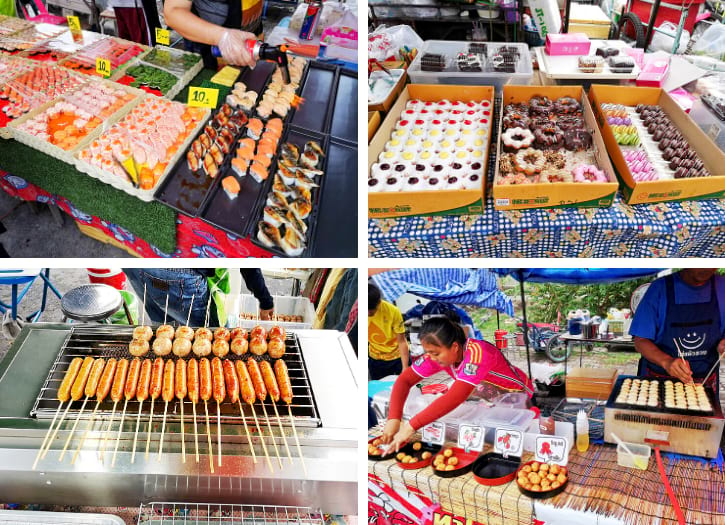 Bacon Balls, Sushi and Donuts in the Market