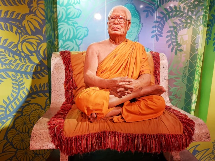 Buddhadasa Bhikkhu Wax Figure