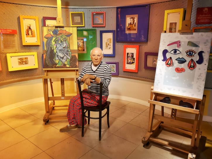 Pablo Picasso Wax Figure