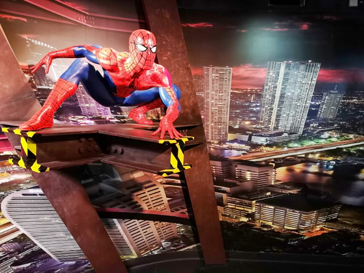 Spider Man Wax Figure