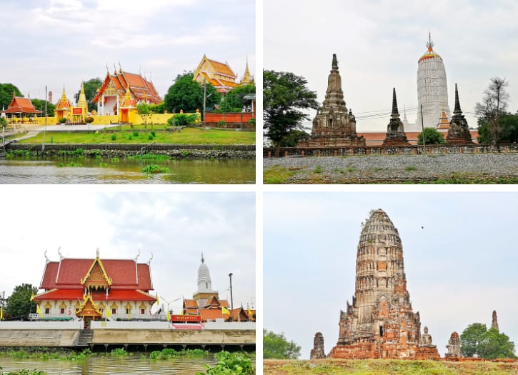 Wat Phanan Choeng and Wat Phutthaisawa