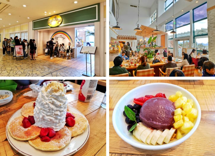 Delicious brunch at Eggs ’n Things in Odaiba