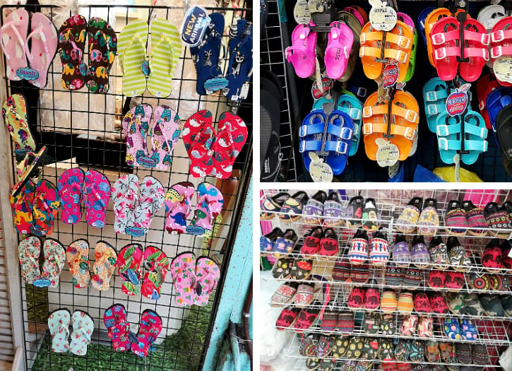 Colourful Flip-flops