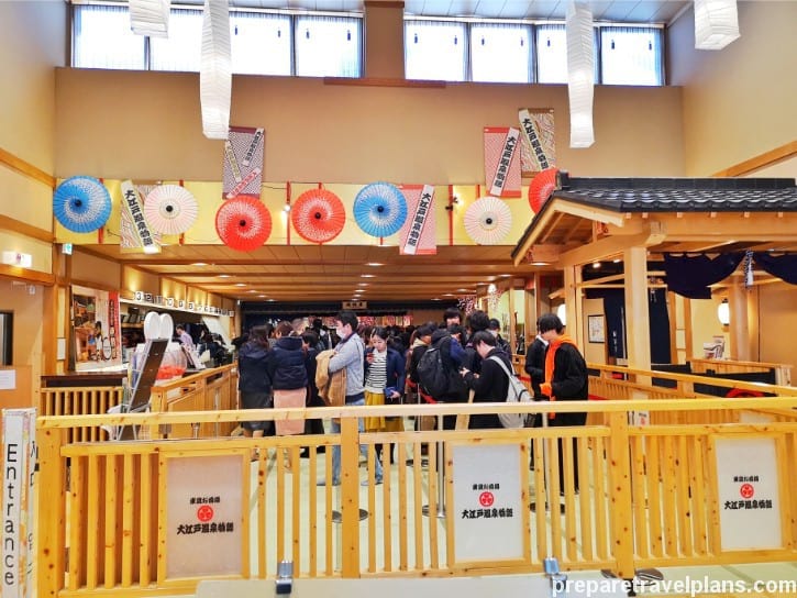 Oedo Onsen Monogatari Lobby