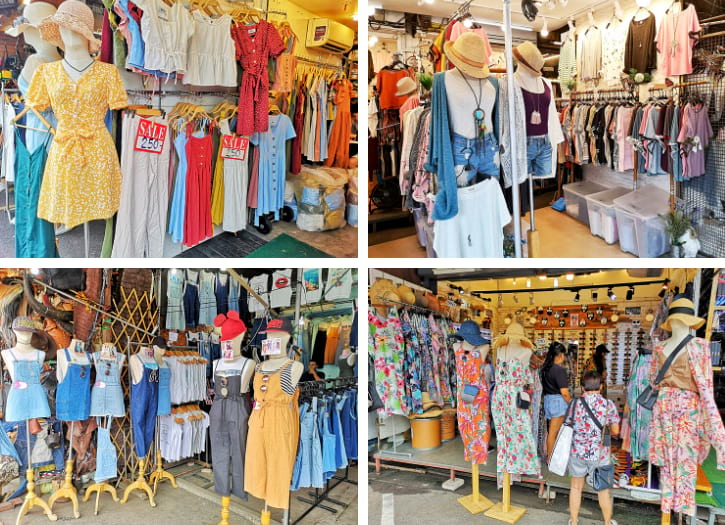 Dresses, Tops and Skirts at Chatuchak Market