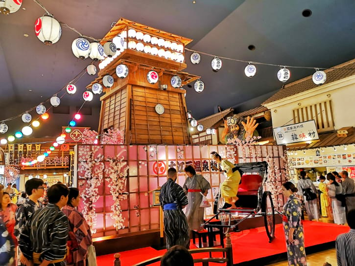 Watch Tower at Oedo Onsen Monogatari