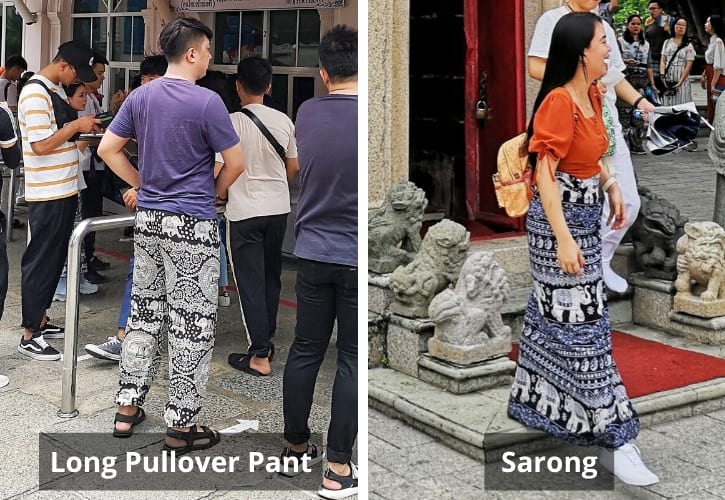 Long Pullover Pant and Sarong