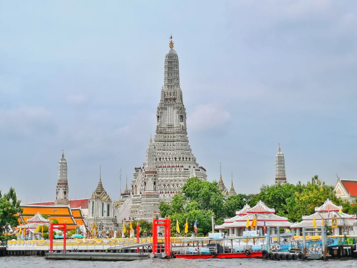 wat arun map