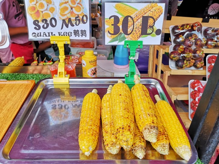 Grilled Corns