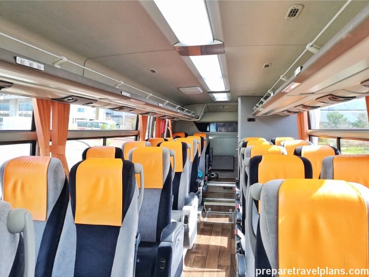 Limousine Bus Seats