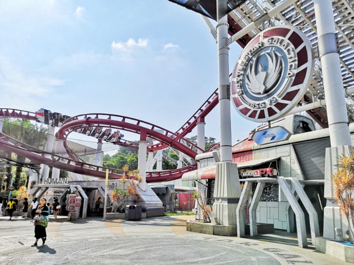 universal studios singapore roller coaster