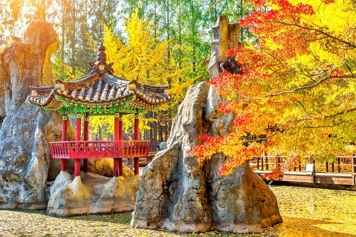 Dodamsambong Garden in Nami Island