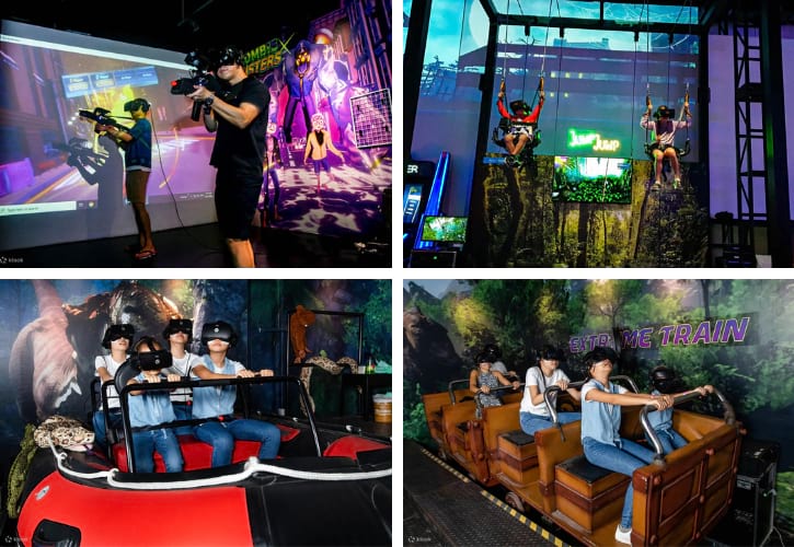 Enter the world of virtual reality at Headrock VR Sentosa, where you can enjoy immersive VR adventures