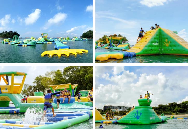 Conquer inflatable obstacle courses and splash into aquatic fun at HydroDash Singapore