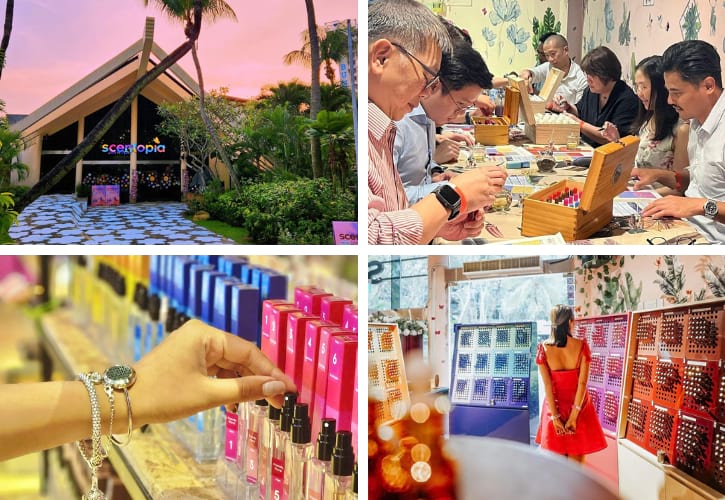 Embark on a sensory journey and explore aromatic experiences at Scentopia Sentosa