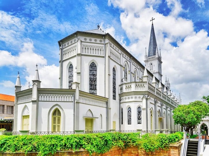 CHIJMES, a historical buildings in Singapore