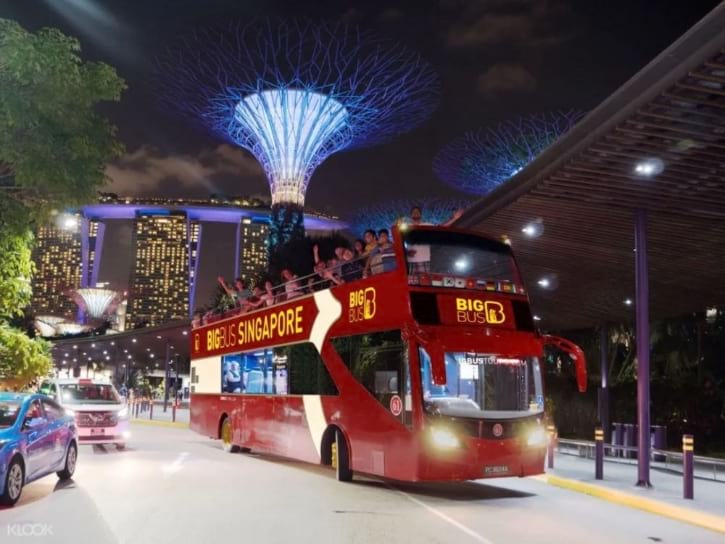 Singapore Sightseeing Night Bus Tour