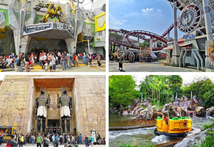 Universal Studios Singapore Rides